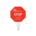 Stop Sign Seed Stick Mini Fan